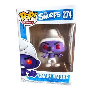 Funko Pop Animation The Smurfs GNAP Purple Smurf Vinyl Figure #274 Collectible